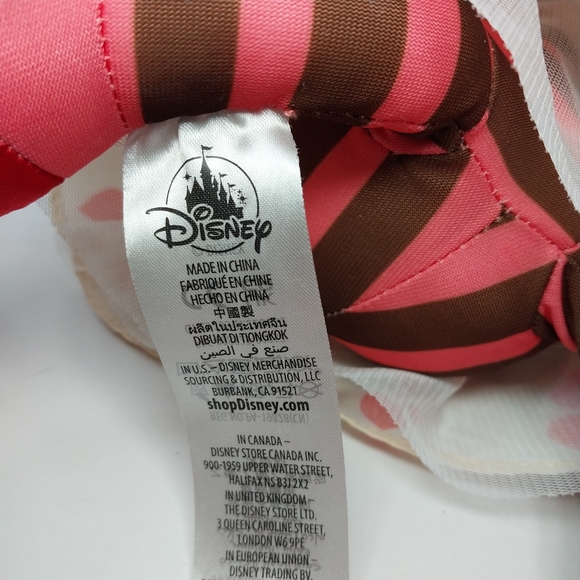 Disney World Valentine's Day Plush Disney Minnie W/Hearts Skirt 16inc Soft Plush - Picture 9 of 11